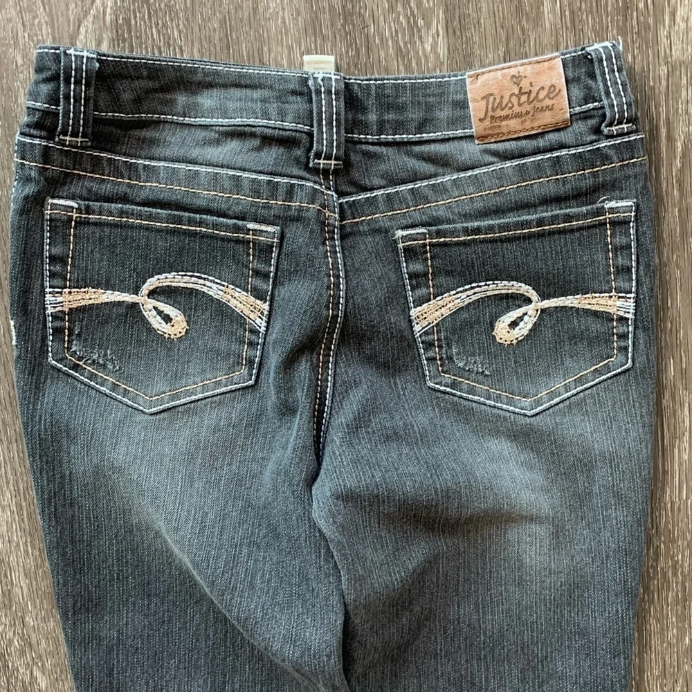 Justice Premium denim jeans. Girl size 14